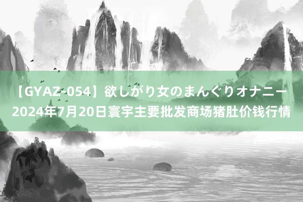 【GYAZ-054】欲しがり女のまんぐりオナニー 2024年7月20日寰宇主要批发商场猪肚价钱行情