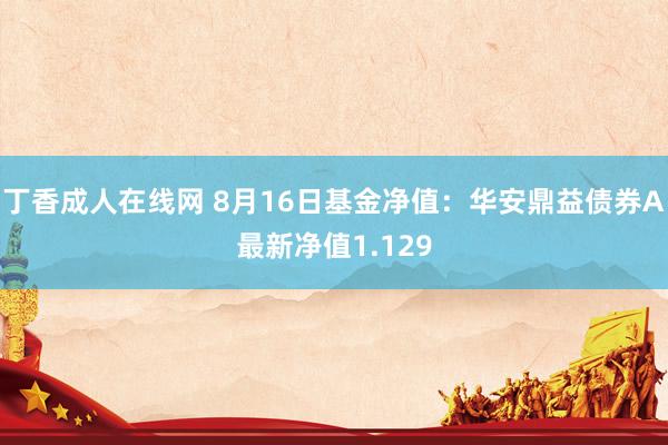 丁香成人在线网 8月16日基金净值：华安鼎益债券A最新净值1.129