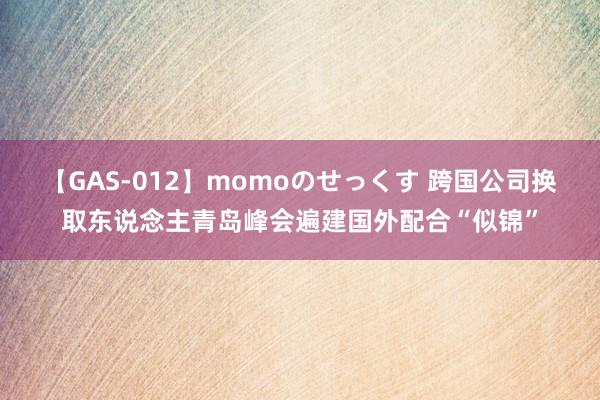 【GAS-012】momoのせっくす 跨国公司换取东说念主青岛峰会遍建国外配合“似锦”