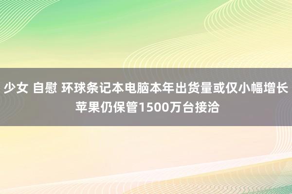 少女 自慰 环球条记本电脑本年出货量或仅小幅增长 苹果仍保管1500万台接洽